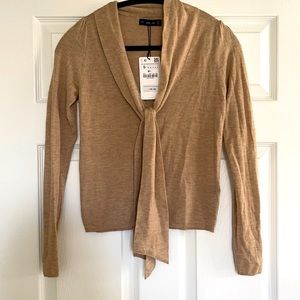 Zara knit long sleeve top